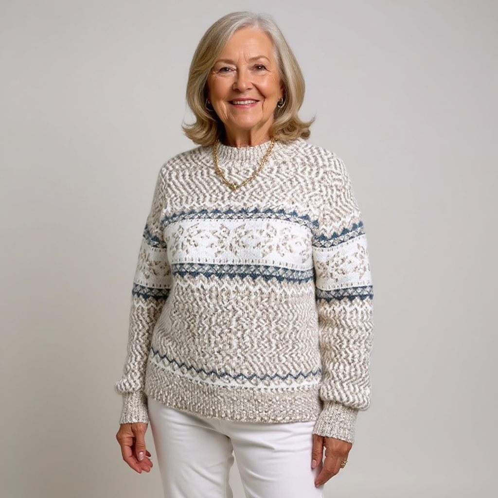 Caroline | Pull Vintage Islandais