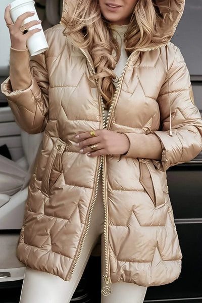 Rosalie™ | Veste matelassée longue