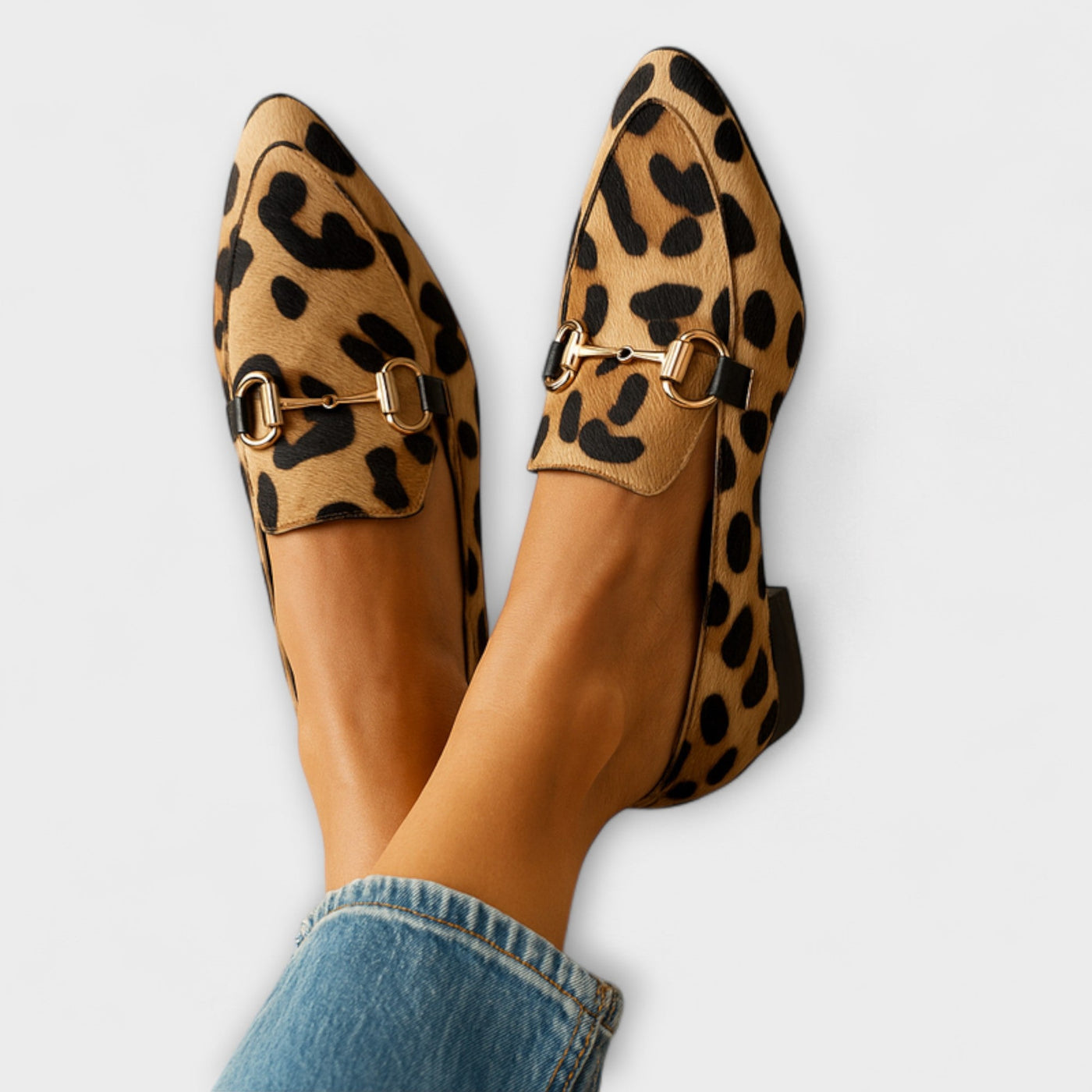 Rosalie™ | Mocassins Léopard Chic