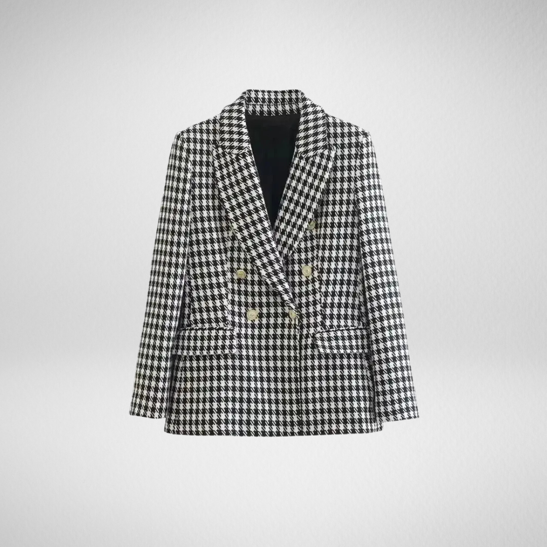 Rosalie™ | Blazer Zèbre Vintage