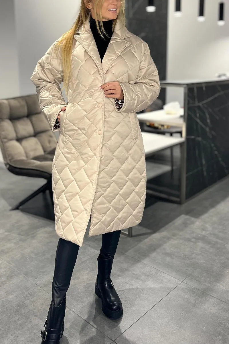 Rosalie™ | Manteau réversible matelassé