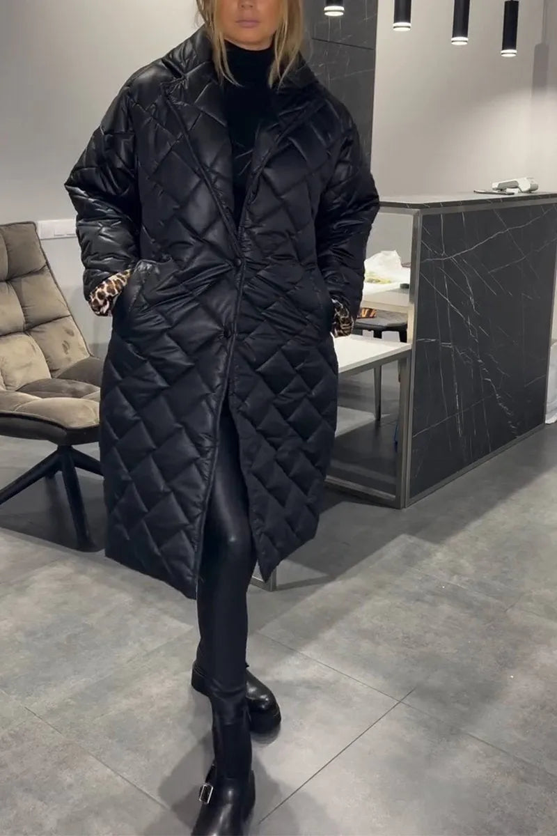 Rosalie™ | Manteau réversible matelassé