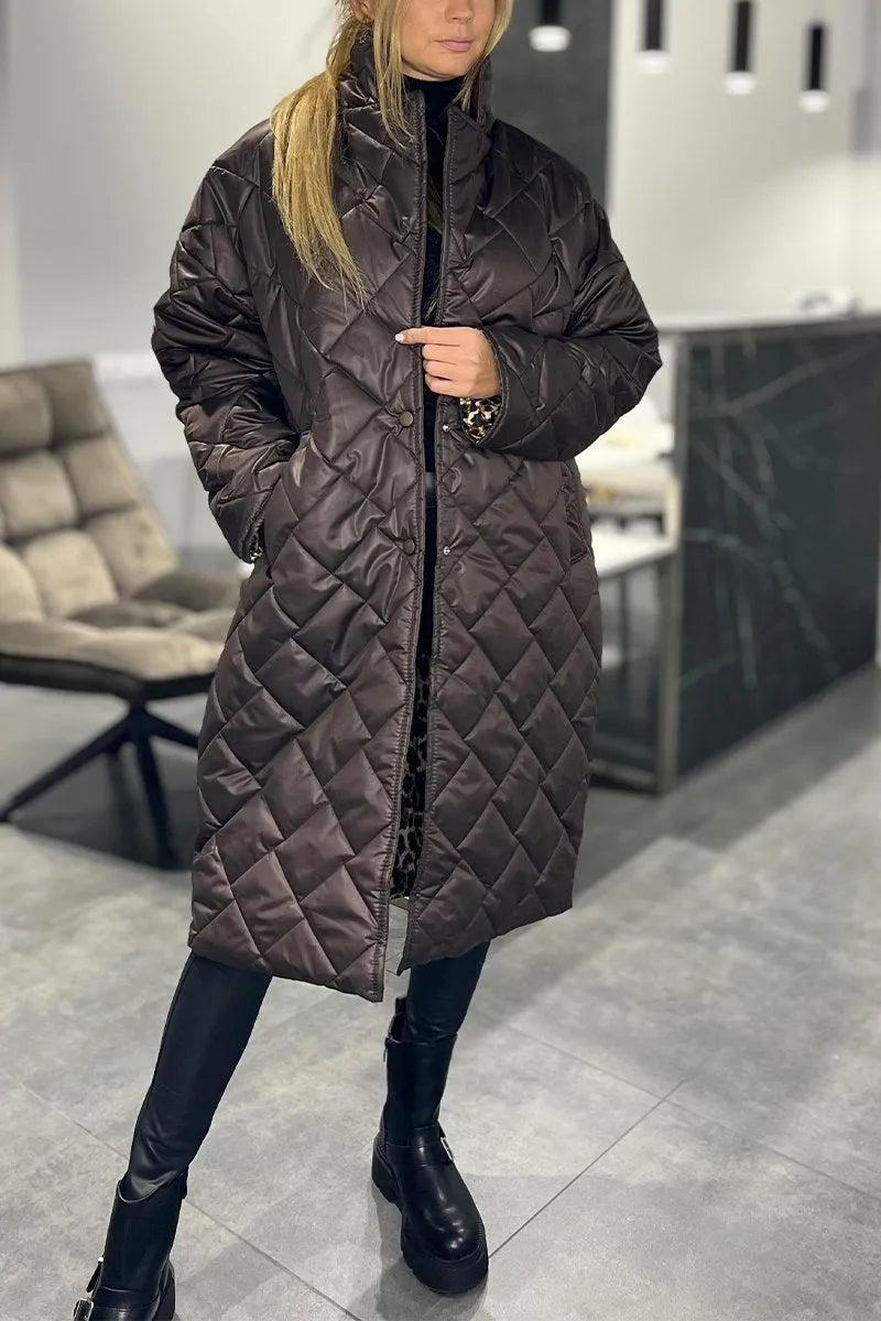 Rosalie™ | Manteau réversible matelassé