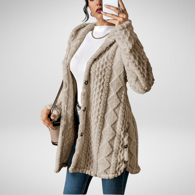 Rosalie™ | Manteau teddy chic